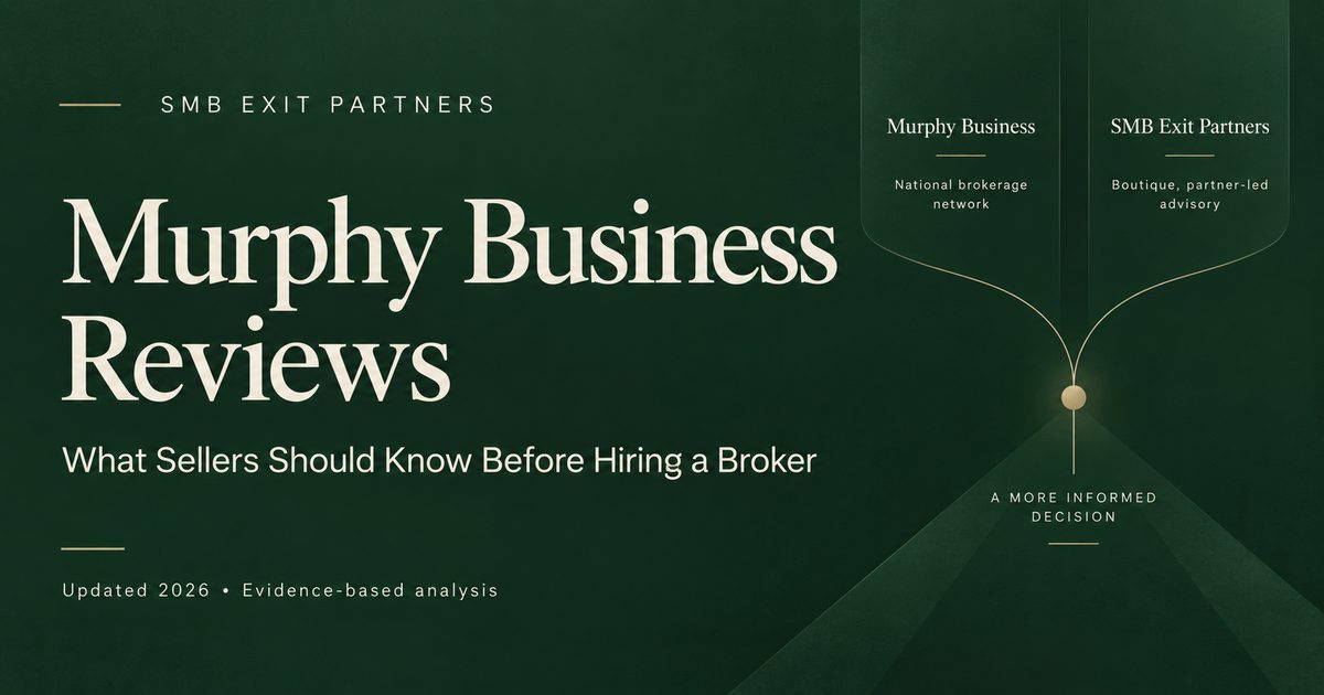 Murphy Business reviews: what sellers should know before hiring a broker
